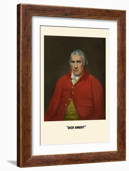 Portrait of Dick Knight-Henry Thomas Alken-Framed Art Print