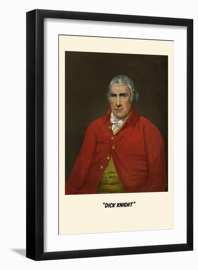 Portrait of Dick Knight-Henry Thomas Alken-Framed Art Print