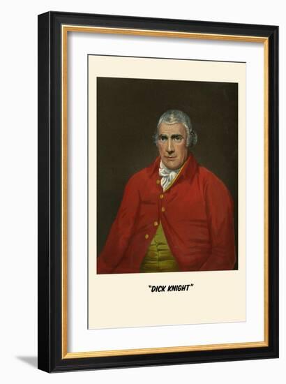 Portrait of Dick Knight-Henry Thomas Alken-Framed Art Print