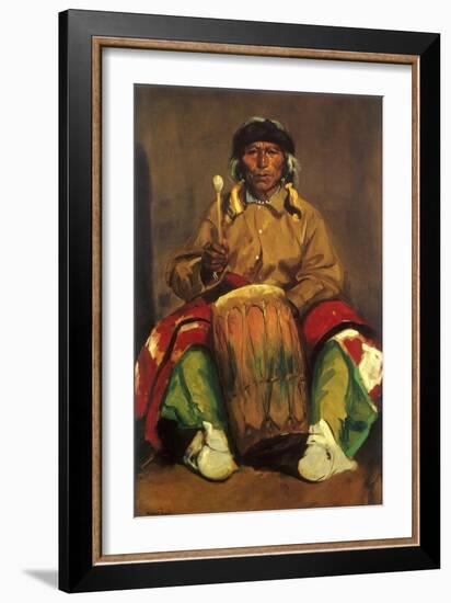 Portrait of Dieguito Roybal of San Ildefonso, 1916-Robert Henri-Framed Giclee Print