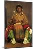 Portrait of Dieguito Roybal of San Ildefonso, 1916-Robert Henri-Mounted Giclee Print