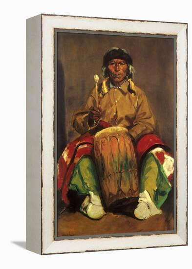 Portrait of Dieguito Roybal of San Ildefonso, 1916-Robert Henri-Framed Premier Image Canvas