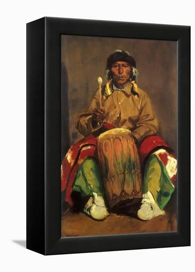 Portrait of Dieguito Roybal of San Ildefonso, 1916-Robert Henri-Framed Premier Image Canvas