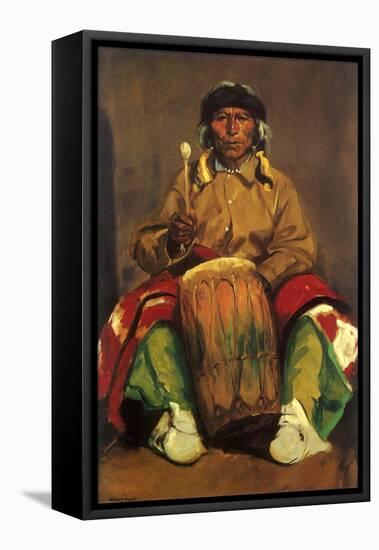 Portrait of Dieguito Roybal of San Ildefonso, 1916-Robert Henri-Framed Premier Image Canvas