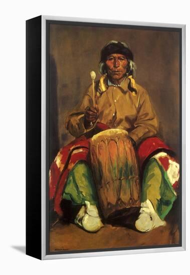 Portrait of Dieguito Roybal of San Ildefonso, 1916-Robert Henri-Framed Premier Image Canvas