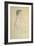 Portrait of Dmitri Dmitrievich Shostakovich (1906-75), 1923-Boris Kustodiyev-Framed Giclee Print