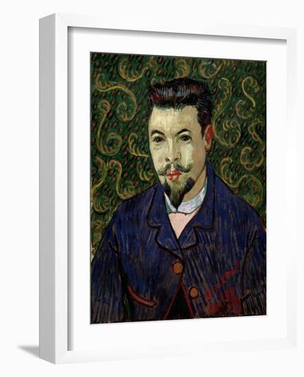 Portrait of Doctor Felix Rey, 1889-Vincent van Gogh-Framed Giclee Print