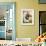 Portrait of Dolores Olmedo-Diego Rivera-Framed Art Print displayed on a wall