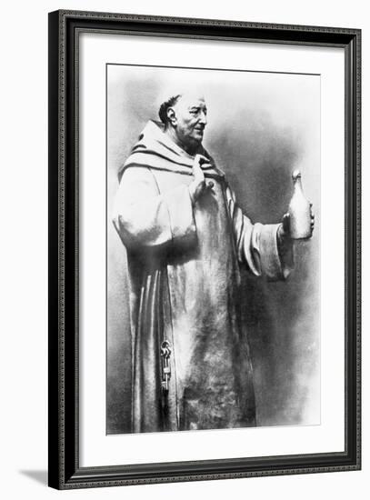 Portrait of Dom Pierre Perignon-null-Framed Photographic Print