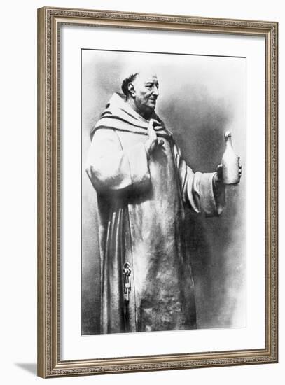 Portrait of Dom Pierre Perignon-null-Framed Photographic Print