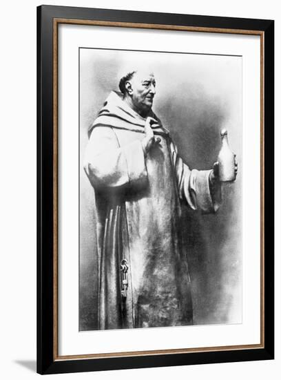 Portrait of Dom Pierre Perignon-null-Framed Photographic Print