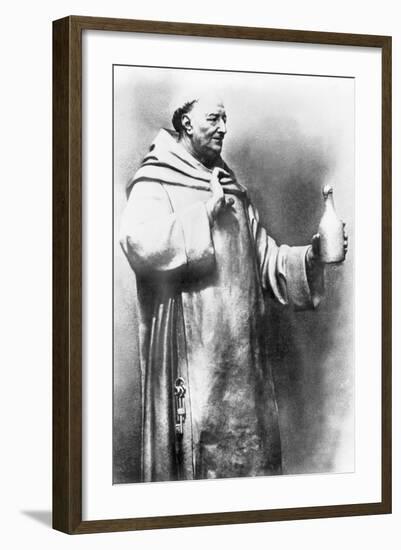 Portrait of Dom Pierre Perignon-null-Framed Photographic Print