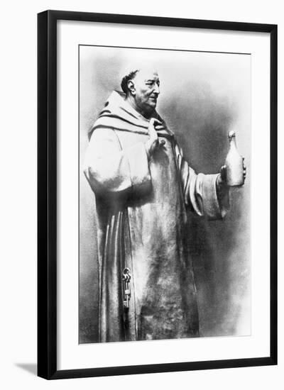 Portrait of Dom Pierre Perignon-null-Framed Photographic Print