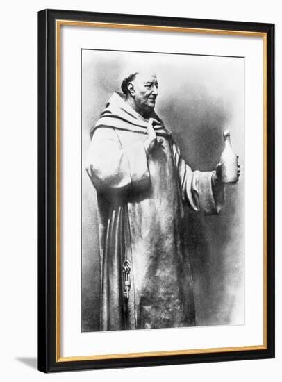 Portrait of Dom Pierre Perignon-null-Framed Photographic Print