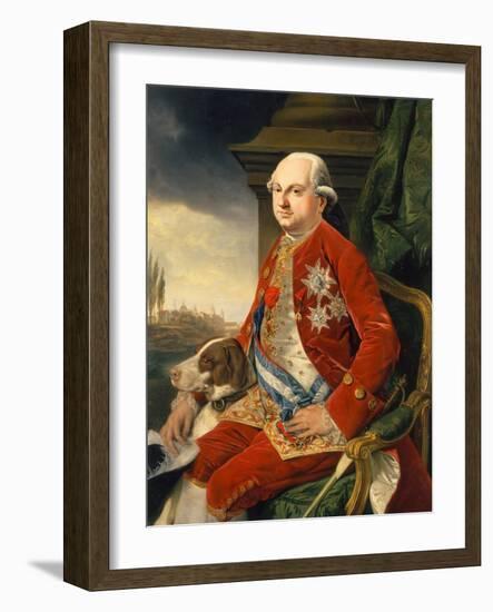 Portrait of Don Ferdinando I De Borbon-Johann Zoffany-Framed Giclee Print