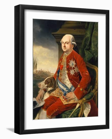 Portrait of Don Ferdinando I De Borbon-Johann Zoffany-Framed Giclee Print