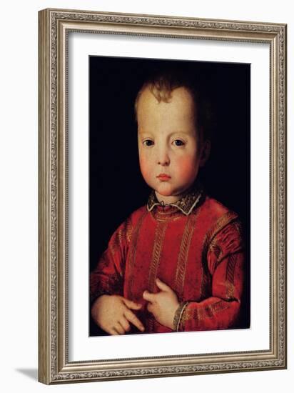 Portrait of Don Garcia-Agnolo Bronzino-Framed Giclee Print