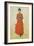 Portrait of Dora Lamm, c.1900-Carl Larsson-Framed Giclee Print