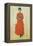 Portrait of Dora Lamm-Carl Larsson-Framed Premier Image Canvas