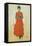 Portrait of Dora Lamm-Carl Larsson-Framed Premier Image Canvas