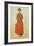 Portrait of Dora Lamm-Carl Larsson-Framed Giclee Print