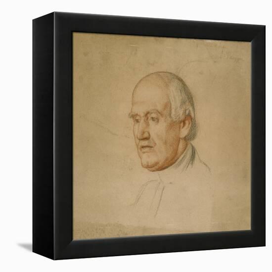 Portrait of Dr Bloxham-William Holman Hunt-Framed Premier Image Canvas