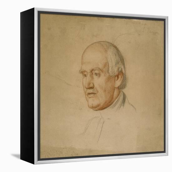 Portrait of Dr Bloxham-William Holman Hunt-Framed Premier Image Canvas