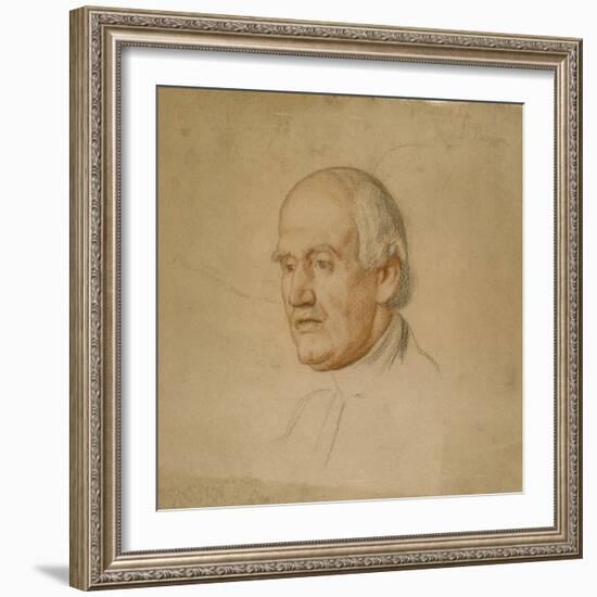 Portrait of Dr Bloxham-William Holman Hunt-Framed Giclee Print