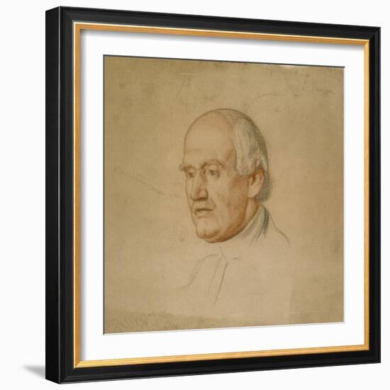 Portrait of Dr Bloxham-William Holman Hunt-Framed Giclee Print