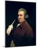Portrait of Dr Erasmus Darwin Scientist, Inventor and Poet, Grandfather of Charles Darwin, 1792-93-Joseph Wright of Derby-Mounted Giclee Print