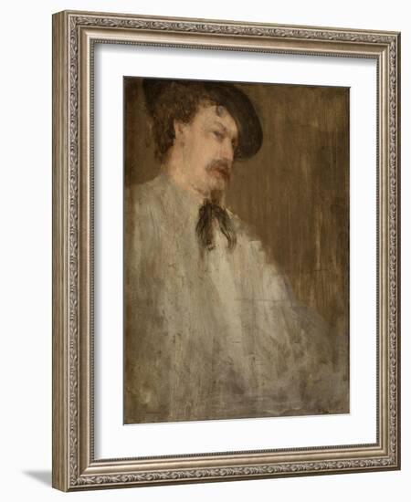 Portrait of Dr. William McNeill Whistler, 1871-73-James Abbott McNeill Whistler-Framed Giclee Print