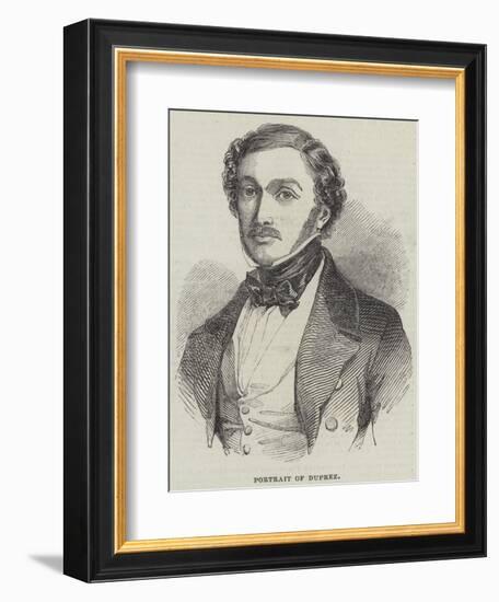 Portrait of Duprez-null-Framed Giclee Print