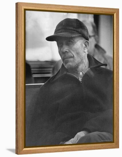 Portrait of Ed Gein, Alleged Mass Murderer-Francis Miller-Framed Premier Image Canvas