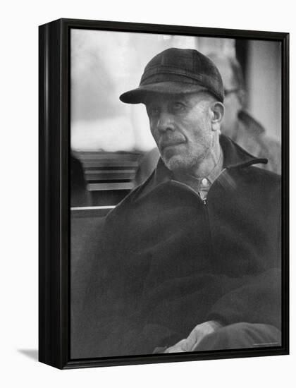 Portrait of Ed Gein, Alleged Mass Murderer-Francis Miller-Framed Premier Image Canvas