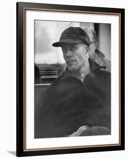 Portrait of Ed Gein, Alleged Mass Murderer-Francis Miller-Framed Premium Photographic Print