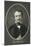 Portrait of Edgar Allen Poe-null-Mounted Art Print