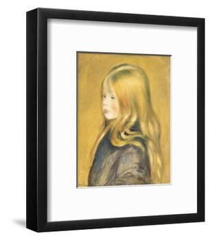 Portrait of Edmond Renoir, Jr., 1888-Pierre Auguste Renoir-Framed Giclee Print