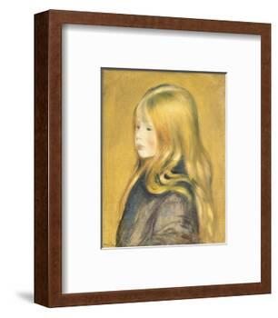 Portrait of Edmond Renoir, Jr., 1888-Pierre Auguste Renoir-Framed Giclee Print