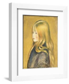 Portrait of Edmond Renoir, Jr., 1888-Pierre Auguste Renoir-Framed Giclee Print