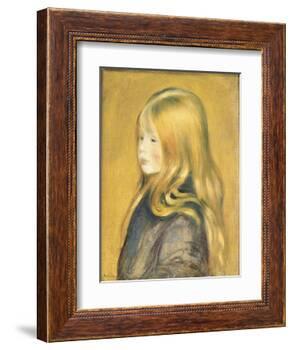 Portrait of Edmond Renoir, Jr., 1888-Pierre Auguste Renoir-Framed Giclee Print