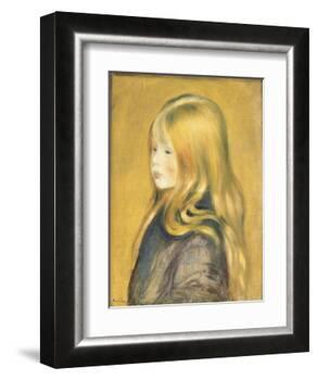 Portrait of Edmond Renoir, Jr., 1888-Pierre Auguste Renoir-Framed Giclee Print