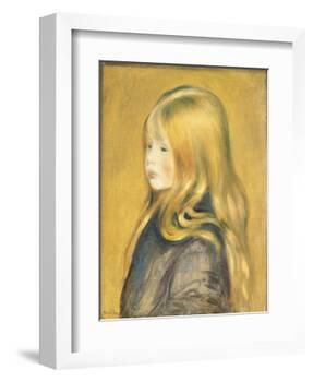 Portrait of Edmond Renoir, Jr., 1888-Pierre Auguste Renoir-Framed Giclee Print