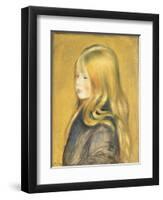 Portrait of Edmond Renoir, Jr., 1888-Pierre Auguste Renoir-Framed Giclee Print