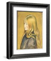 Portrait of Edmond Renoir, Jr., 1888-Pierre Auguste Renoir-Framed Giclee Print