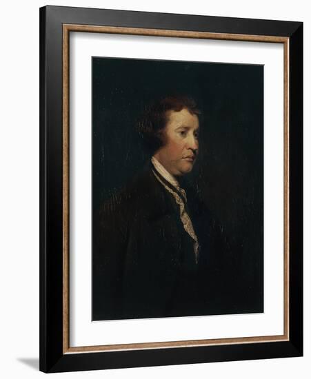 Portrait of Edmund Burke, C.1769-Sir Joshua Reynolds-Framed Giclee Print