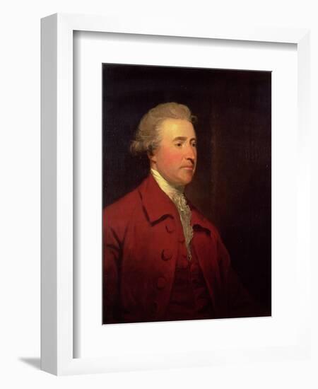 Portrait of Edmund Burke-James Northcote-Framed Premium Giclee Print