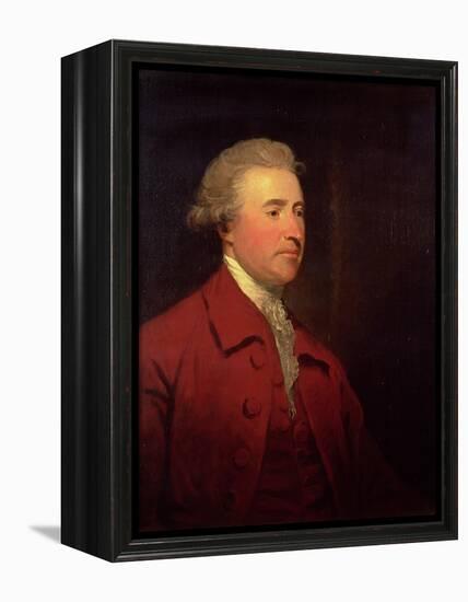 Portrait of Edmund Burke-James Northcote-Framed Premier Image Canvas