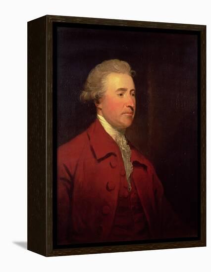 Portrait of Edmund Burke-James Northcote-Framed Premier Image Canvas