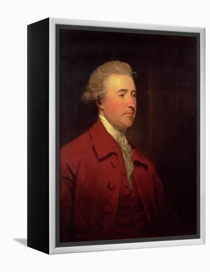 Portrait of Edmund Burke-James Northcote-Framed Premier Image Canvas
