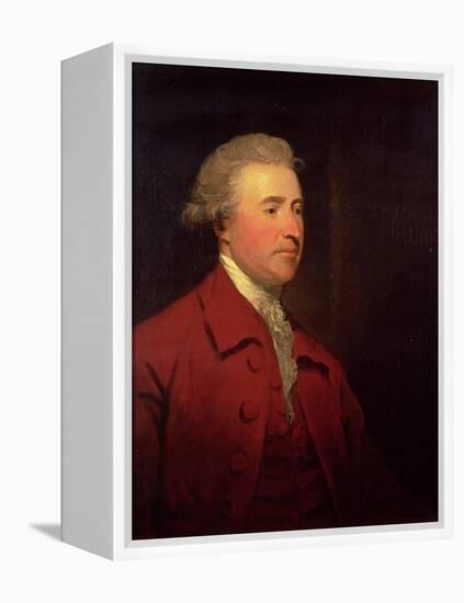 Portrait of Edmund Burke-James Northcote-Framed Premier Image Canvas